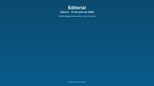 Galicia editorial 19jul2026