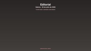 Galicia editorial 20jul2026