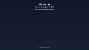 Galicia editorial 21jul2026