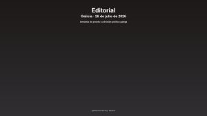 Galicia editorial 26jul2026