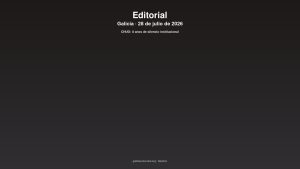 Galicia editorial 28jul2026