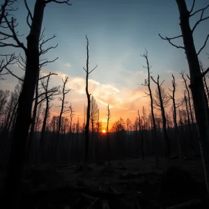 Boborás logra estabilizar el incendio de Xurenzás tras una intensa jornada de lu