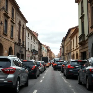 Pontevedra colapsa: atascos en cadena por las obras en el centro