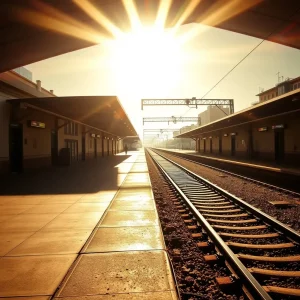 Ourense: los vigilantes de la estación de tren sufren calor extremo sin protecci