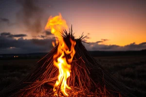 O lume devora unha pallosa en Carballeda de Valdeorras sen deixar feridos