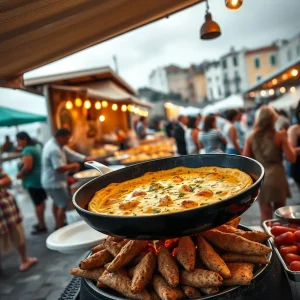 Sanxenxo se prepara para cocinar la tortilla más grande del mundo