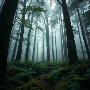 Un bosque galego resucita a era dos dinosauros