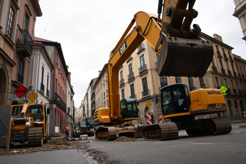 ¿Vas por el centro de Pontevedra? Precaución: obras colapsan la ciudad