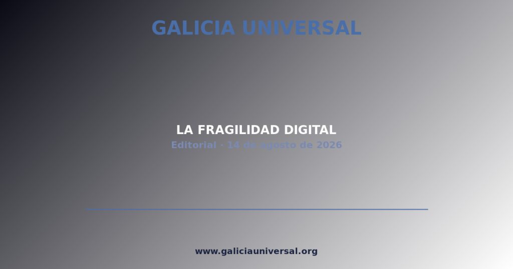 Editorial: La fragilidad digital