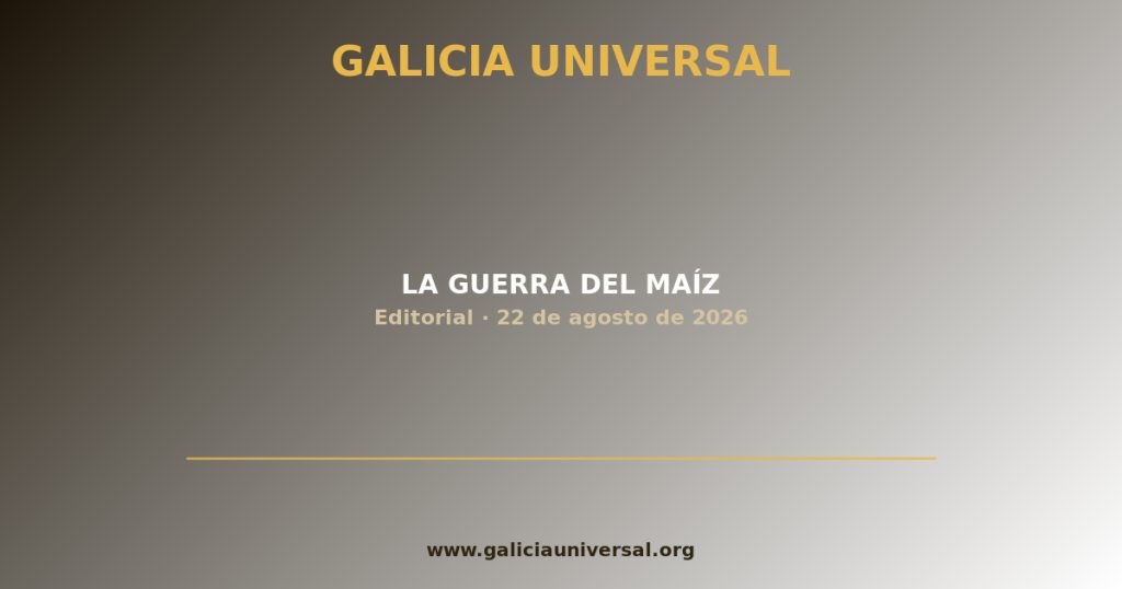 Editorial: Jabalíes y cosechas de maíz