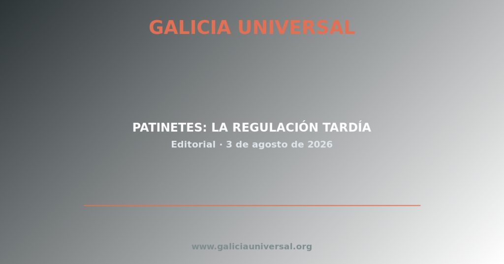Editorial: Patinetes eléctricos