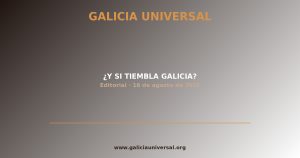 Editorial: Riesgo sísmico en Galicia