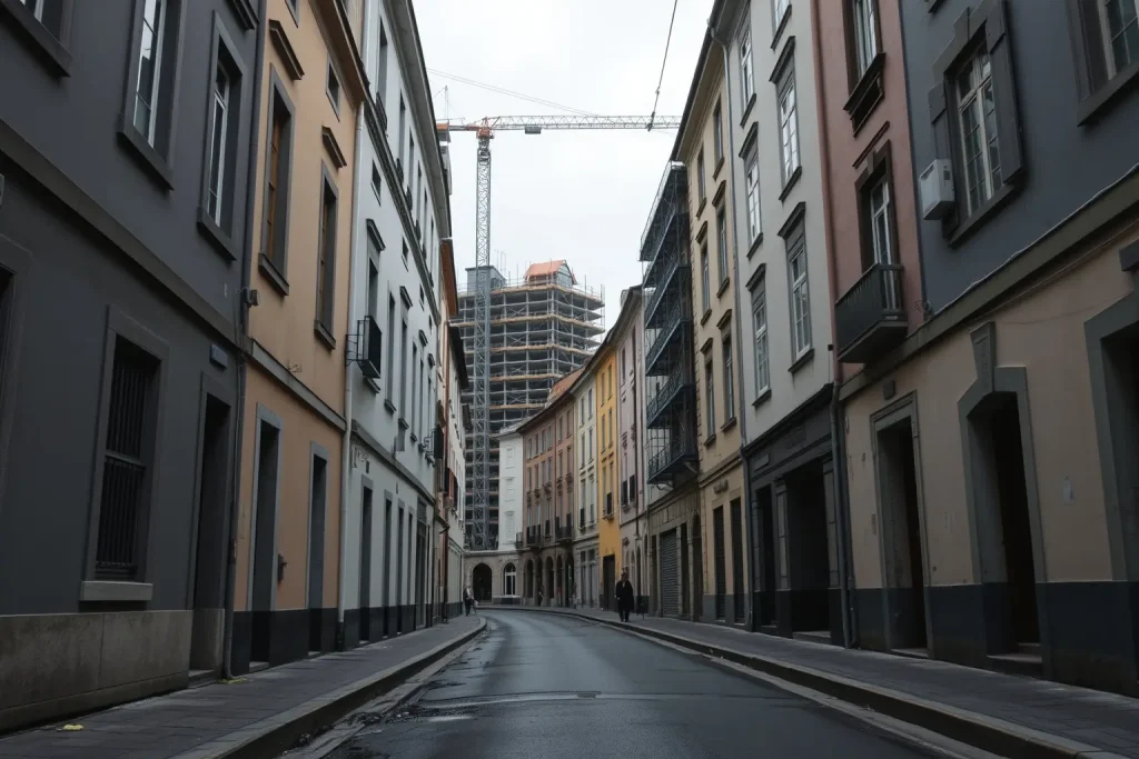 Calles asediadas por obras en Pontevedra: el calvario de los vecinos de Gerardo