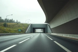 El túnel de Folgoso colapsa la A 52 a la salida de Ourense