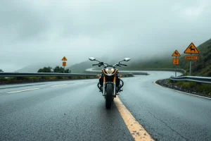 Un motorista resulta herido en la N 525 a su paso por Vilardevós en una jornada
