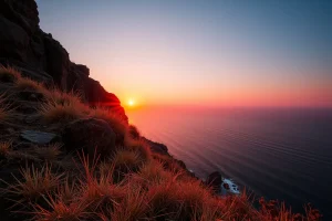 Galicia, tierra de lluvia, se viste de rojo por el calor