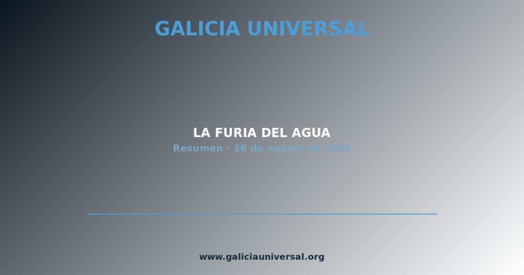 Resumen del día: La furia del agua   16 agosto 2026