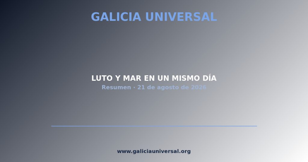 Resumen del día: Vilalba llora a Sofía Fraga   21 agosto 2026