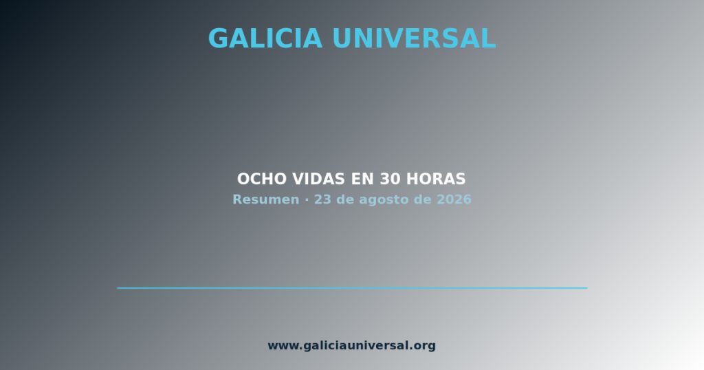 Resumen del día: Ocho trasplantes en 30 horas   23 agosto 2026